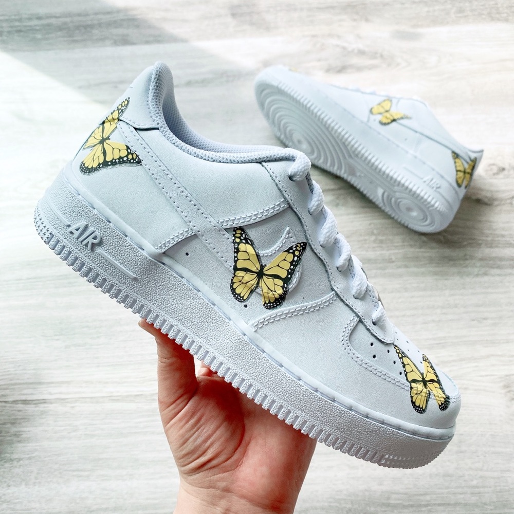 Nike Air Force 1 low custom butterfly ๐ฆ - Picture 7 of 7
